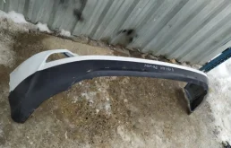 Накладка заднего бампера для Toyota RAV4 2015 года на фотографиях