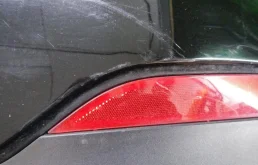 Бампер задний для Kia Cerato 2013 года на фотографиях