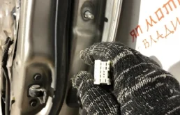 Дверь задняя левая для Nissan X-Trail 2005 года на фотографиях