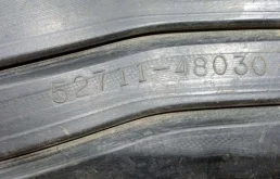 Усилитель переднего бампера для Lexus RX 2008 года на фотографиях