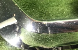 Накладка заднего бампера правая для Mercedes-Benz GLK class 2011 года на фотографиях