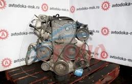 Двигатель без навесного для Hyundai Accent 1997 года на фотографиях