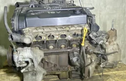 Двигатель без навесного для Chevrolet Aveo 2004 года на фотографиях