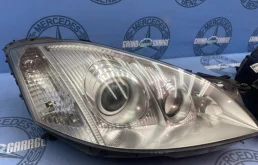 Фара ксенон левая для Mercedes-Benz S class 2008 года на фотографиях