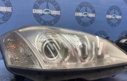 Фара ксенон левая для Mercedes-Benz S class 2008 года на фотографиях