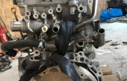 Двигатель без навесного для Toyota Camry 2017 года на фотографиях