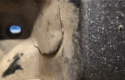 Усилитель переднего бампера для Renault Duster 2012 года на фотографиях