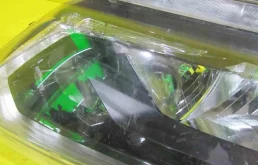 Фара ксенон левая для Nissan X-Trail 2017 года на фотографиях