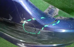 Бампер для Volkswagen Polo 2009 года на фотографиях