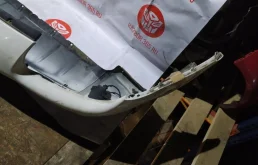 Бампер передний для Porsche Cayenne 2004 года на фотографиях