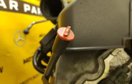 Двигатель без навесного для Mercedes-Benz C class 1998 года на фотографиях