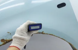 Крыло левое для Volkswagen Caddy 2008 года на фотографиях