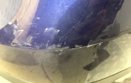 Бампер задний для Volkswagen Passat 2004 года на фотографиях