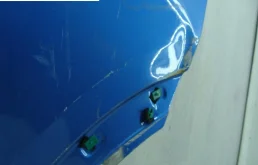 Дверь задняя левая для Hyundai Tucson 2015 года на фотографиях