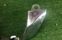 Накладка заднего бампера правая для Mercedes-Benz GLK class 2011 года на фотографиях