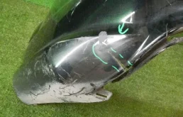 Бампер задний для Mercedes-Benz C class 2011 года на фотографиях