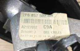 Зеркало заднего вида (в салоне) для Volkswagen Touareg 2013 года на фотографиях