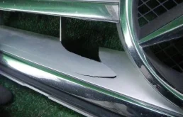 Решетка радиатора для Mercedes-Benz C class 2007 года на фотографиях