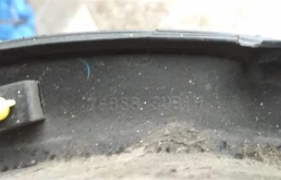 Расширитель арок передний левый для Nissan X-Trail 2011 года на фотографиях