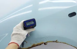 Крыло левое для Volkswagen Caddy 2008 года на фотографиях