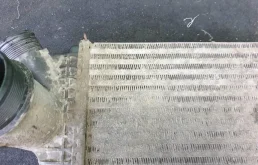 Интеркулер левый для Audi Q8 на фотографиях