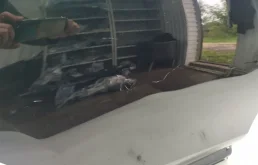 Дверь задняя левая для Toyota RAV4 2014 года на фотографиях