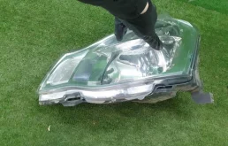 Фара левая для Nissan Almera 2016 года на фотографиях