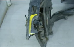 Бампер для Cadillac Escalade 2009 года на фотографиях