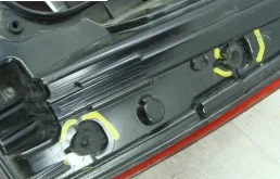 Фонарь левый для Skoda Octavia 2004 года на фотографиях