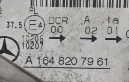 Фара ксенон левая для Mercedes-Benz M class 2010 года на фотографиях