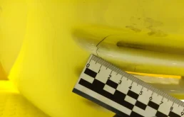 Бампер передний для Mercedes-Benz S class 1996 года на фотографиях