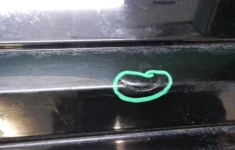 Бампер задний для Mercedes-Benz S class 2014 года на фотографиях