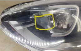 Фара ксенон левая для Kia Cerato 2017 года на фотографиях