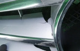 Решетка радиатора для Mercedes-Benz C class 2007 года на фотографиях