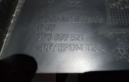 Бампер задний для Porsche Cayenne 2012 года на фотографиях