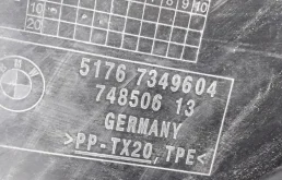 Замок капота для BMW 5er 2018 года на фотографиях