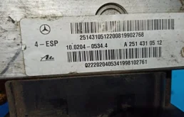 Блок ESP для Mercedes-Benz GL class 2009 года на фотографиях