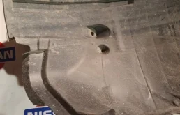 Подкрылок передний правый для Nissan X-Trail 2017 года на фотографиях