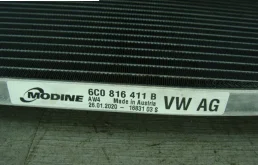 Радиатор кондиционера для Skoda Rapid 2018 года на фотографиях