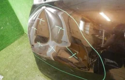 Дверь задняя левая для Renault Duster 2017 года на фотографиях