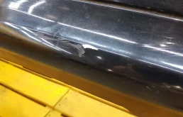 Бампер задний для Mercedes-Benz C class 2004 года на фотографиях