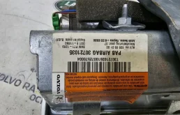 Подушка безопасности пассажира для Volvo S80 2015 года на фотографиях