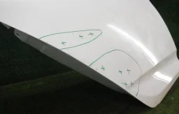 Накладка на дверь задняя правая для Hyundai Solaris 2010 года на фотографиях