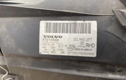 Фара левая для Volvo S80 2014 года на фотографиях