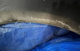 Крыло левое для Nissan X-Trail 2000 года на фотографиях