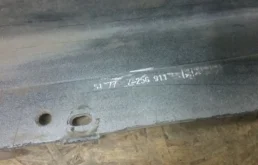 Накладка порога левая для BMW 3er 2013 года на фотографиях