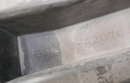 Усилитель переднего бампера для Toyota RAV4 2018 года на фотографиях