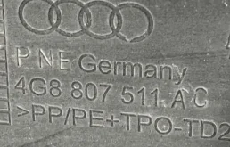 Бампер задний для Audi A7 2017 года на фотографиях