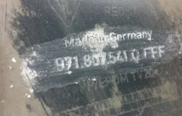 Бампер для Porsche Panamera 2016 года на фотографиях