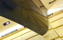 Бампер задний для Mercedes-Benz C class 2004 года на фотографиях